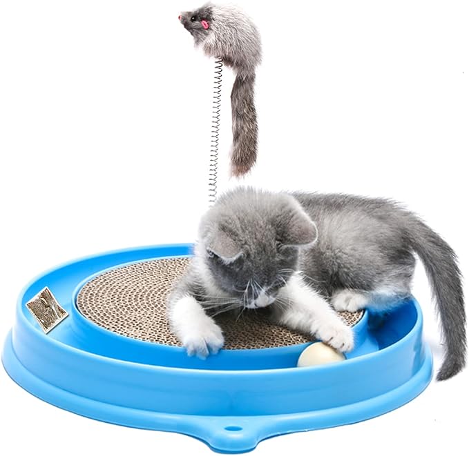 AUOON Cat Scratcher Toy - Cat Scratch Pad with
